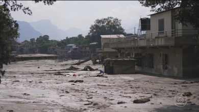 É #FAKE vídeo que mostra avalanche de lama atingindo homens no Nepal; cena foi criada com inteligência artificial