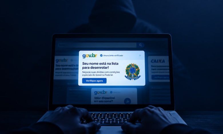 Google veicula anúncios falsos com selo de verificação sobre Desenrola e Gov.br