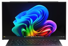 Lenovo revela notebook compacto que expande tela flexível para até 17"