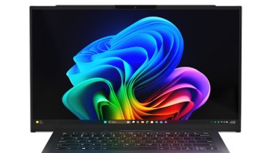 Lenovo revela notebook compacto que expande tela flexível para até 17"