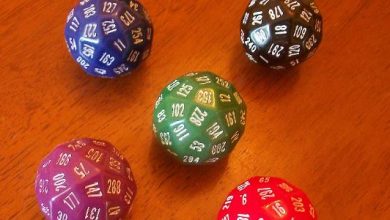 Os cinco dados de 60 lados criados por matemáticos para serem os