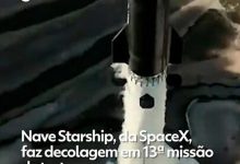 SpaceX anuncia novo voo de teste da Starship, nave criada para futuras missões à Lua e Marte