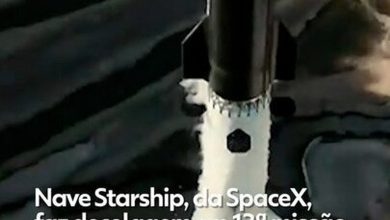 SpaceX anuncia novo voo de teste da Starship, nave criada para futuras missões à Lua e Marte