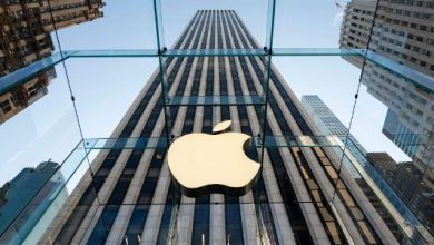 Frente da loja da Apple na 5ª Avenida, em Nova York, nos EUA